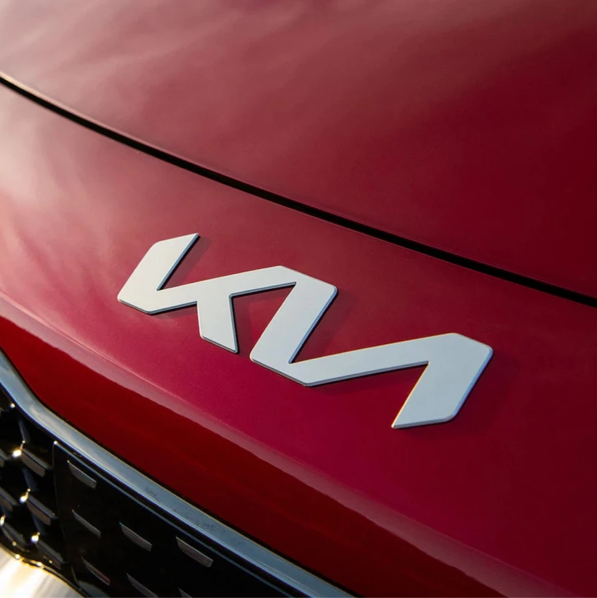 Car Logo Sticker For new Kia Emblem