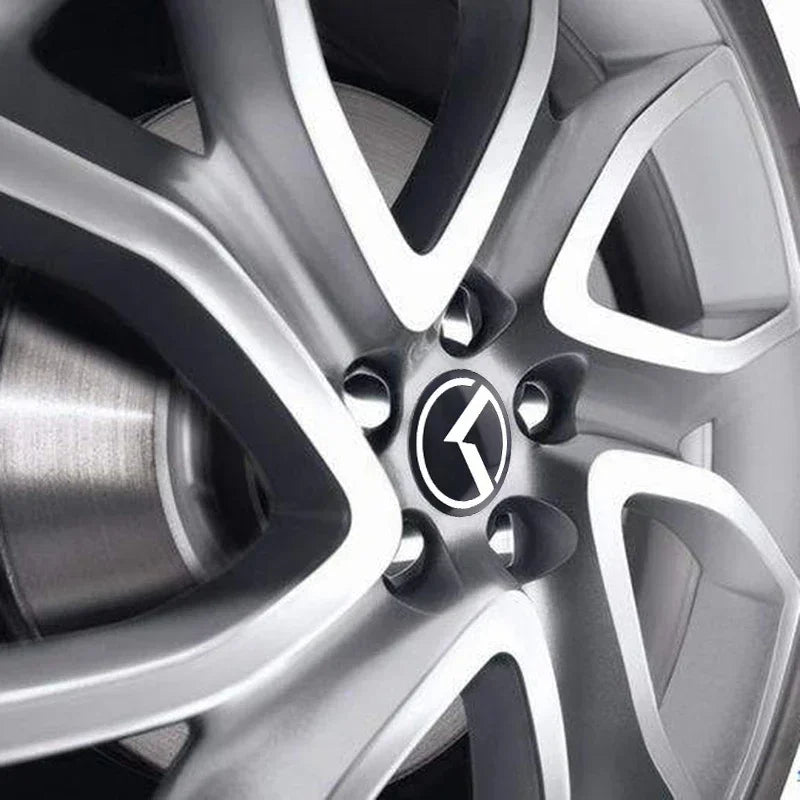 56mm Car Wheel Center Hub Caps Cover K Emblem