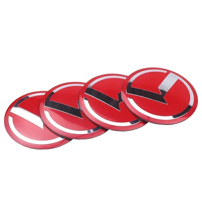 56mm Car Wheel Center Hub Caps Cover K Emblem
