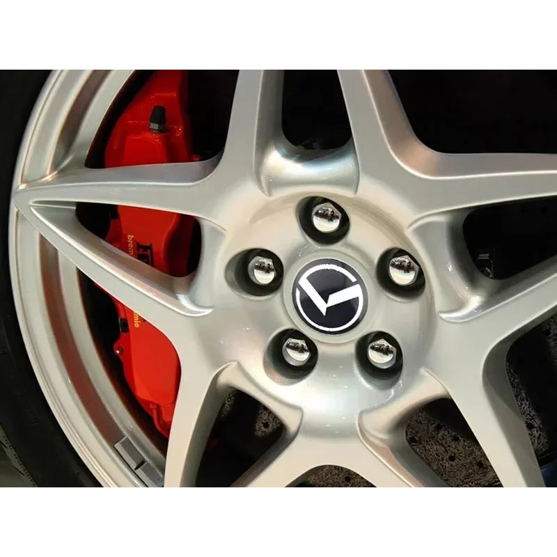 56mm Car Wheel Center Hub Caps Cover K Emblem