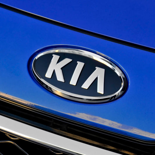 Emblema de coche antiguo Kia