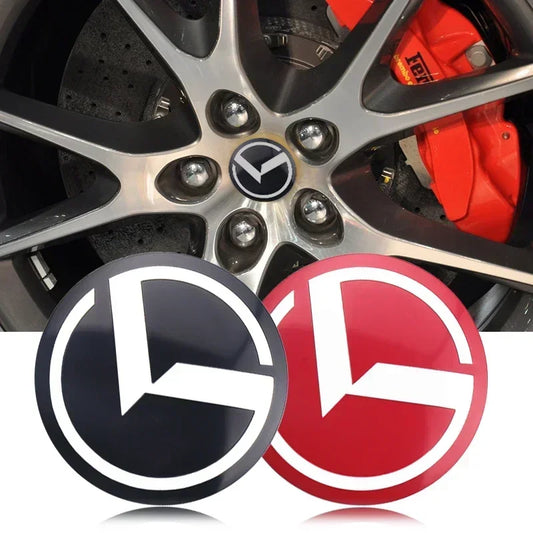 56mm Car Wheel Center Hub Caps Cover K Emblem