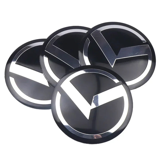 56mm Car Wheel Center Hub Caps Cover K Emblem