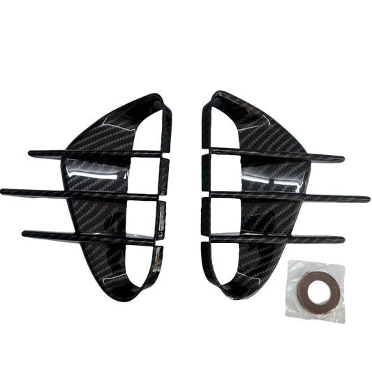 Ventilación lateral del parachoques delantero del KIA Stinger